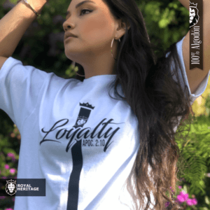 Camiseta de mujer Loyalty color blanco
