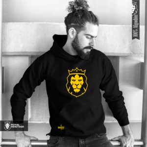 Black hoodie with "Bravery" design